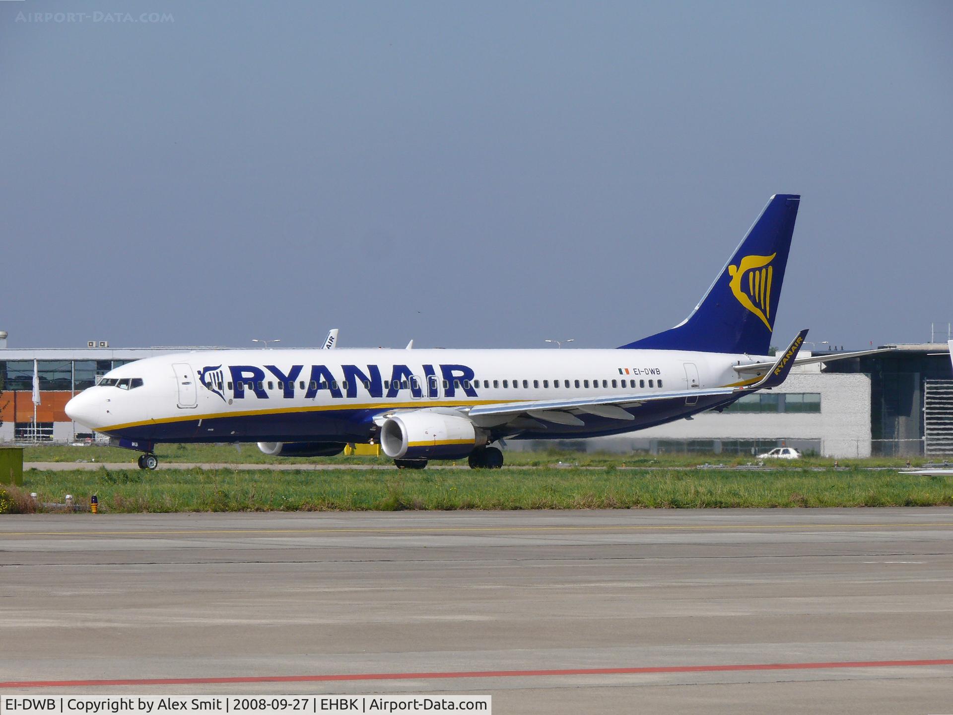 EI-DWB, 2007 Boeing 737-8AS C/N 36075, Boeing B737-8AS EI-DWB RyanAir