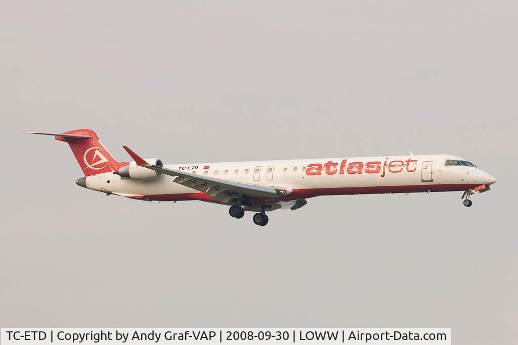 TC-ETD, 2006 Canadair CRJ-900ER (CL-600-2D24) C/N 15065, Atlasjet CRJ900