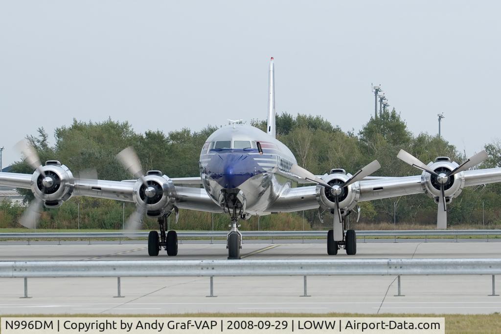N996DM, 1958 Douglas DC-6B C/N 45563, Red Bull DC6