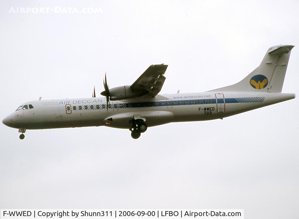 F-WWED, 2005 ATR 72-212A C/N 723, C/n 0723 - To be VT-DKE