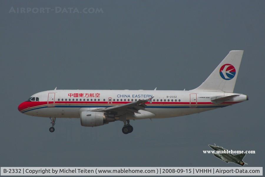 B-2332, 2000 Airbus A319-112 C/N 1303, China Eastern Airlines