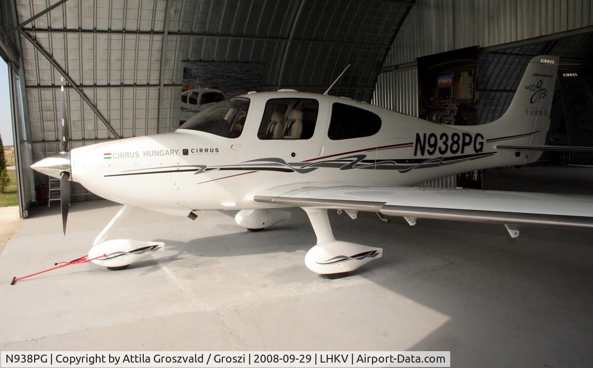 N938PG, 2008 Cirrus SR22 GTS Turbo C/N 3236, Kaposújlak airport (LHKV) / Cirrus Hungary base