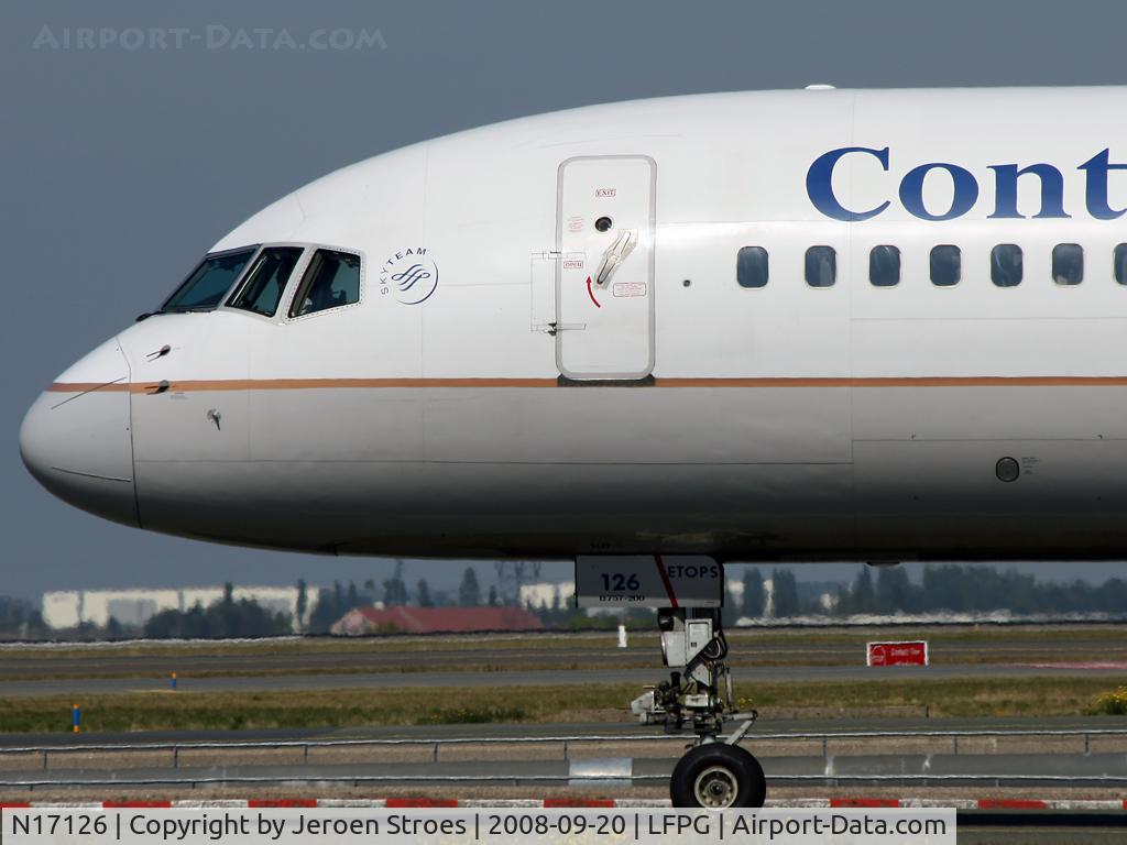 N17126, 1998 Boeing 757-224 C/N 27566, cdg