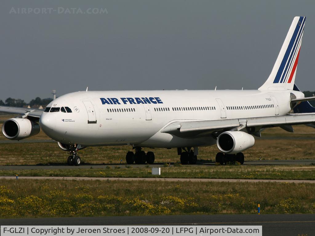 F-GLZI, 1995 Airbus A340-312 C/N 084, .cdg