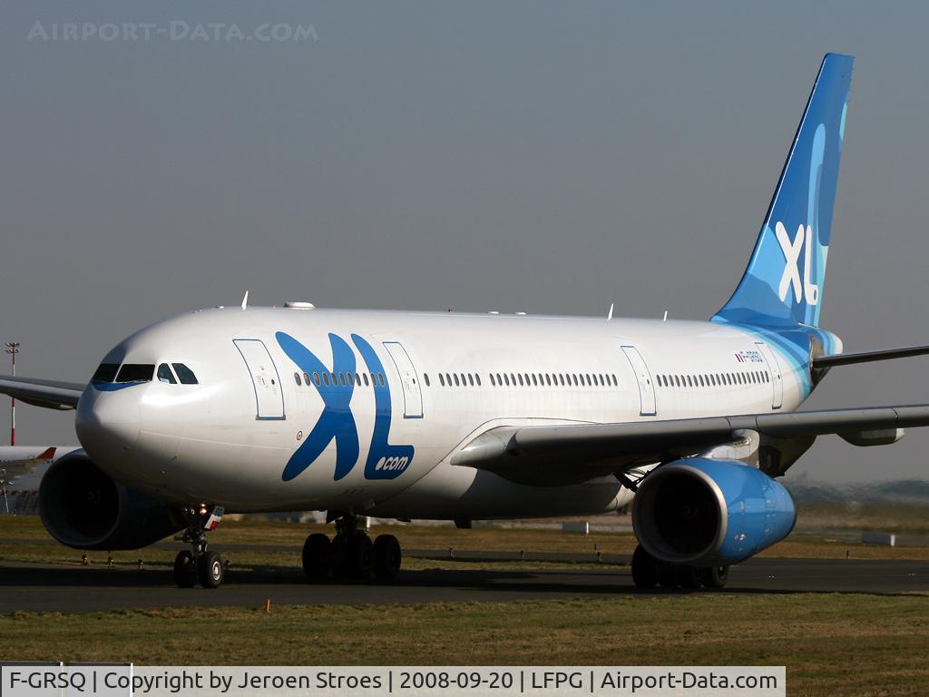 F-GRSQ, 2002 Airbus A330-243 C/N 501, cdg