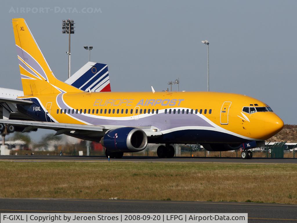 F-GIXL, 1987 Boeing 737-348QC C/N 23810, cdg
