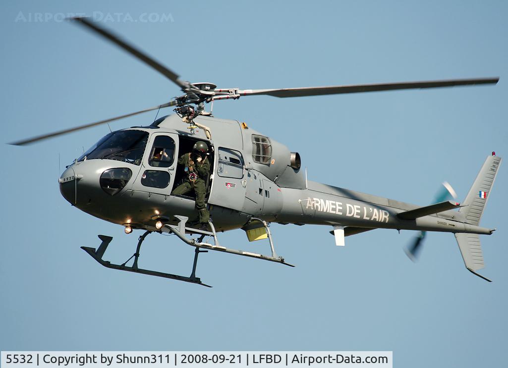 5532, Aerospatiale AS-555AN Fennec C/N 5532, Used as demo helicopter during Patrimony Open Day at the Museum...