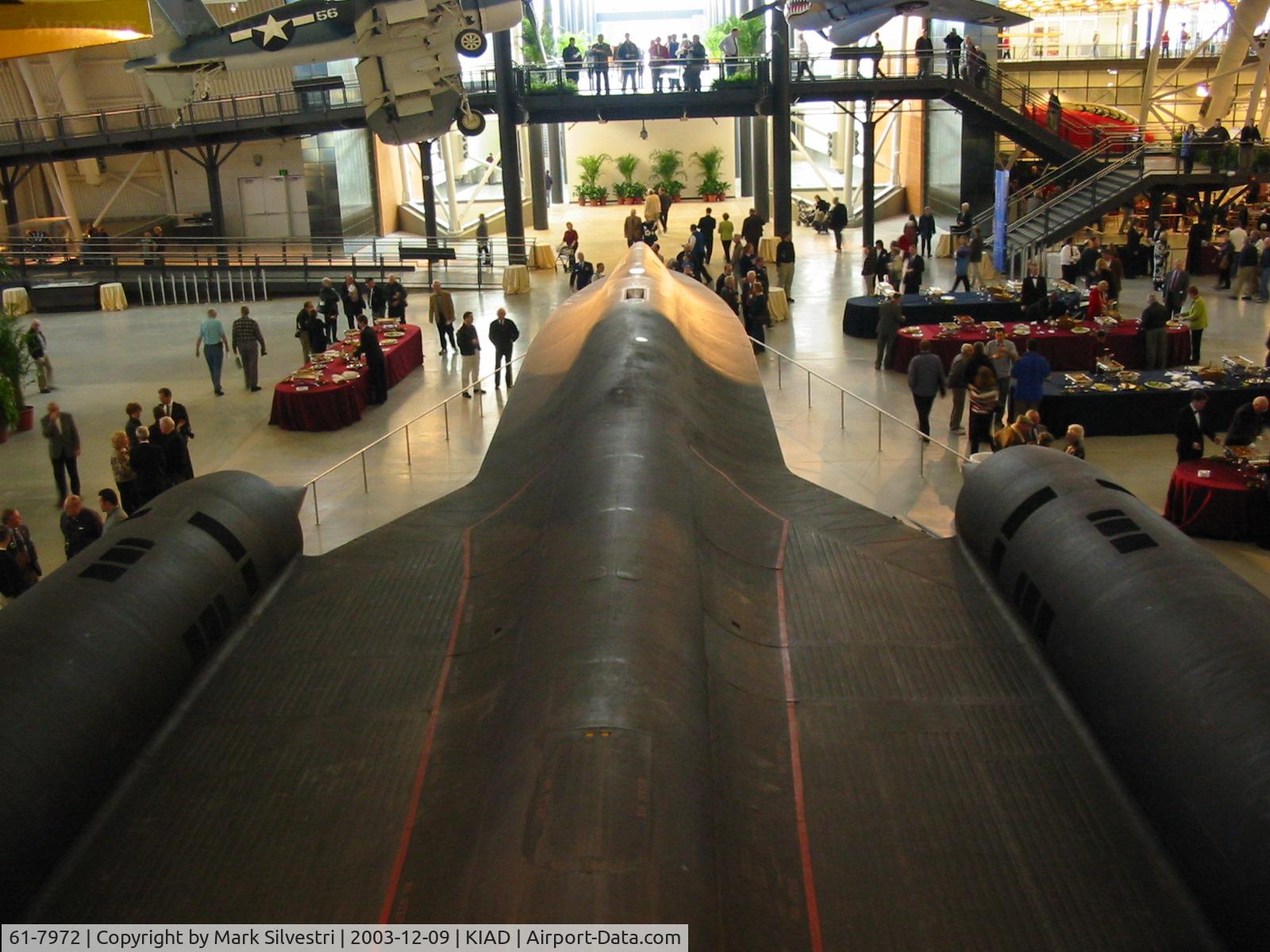 61-7972, 1961 Lockheed SR-71A Blackbird C/N 2023, Steven F. Udvar-Hazy Center - Day before opening to Public