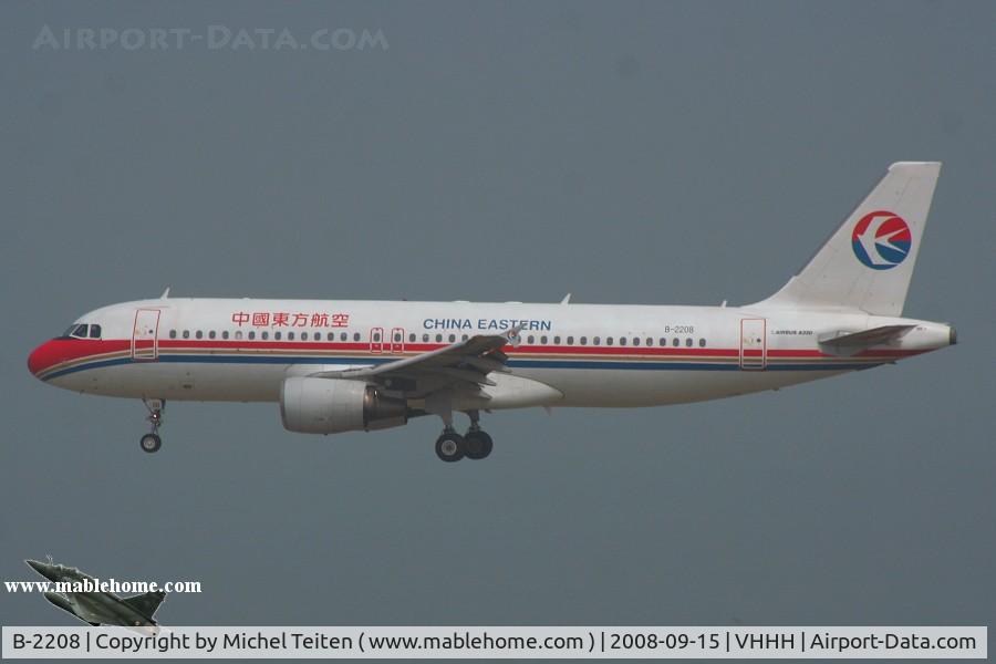 B-2208, 1999 Airbus A320-214 C/N 1070, China Eastern Airlines