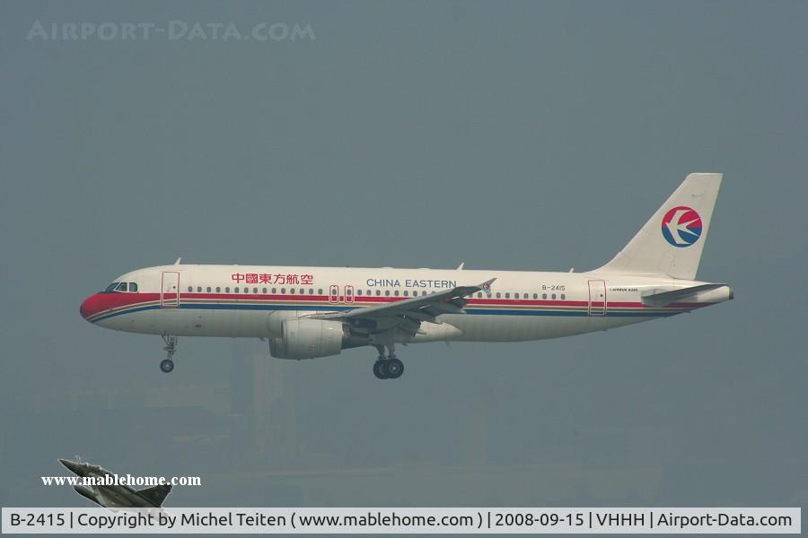 B-2415, 2005 Airbus A320-214 C/N 2498, China Eastern Airlines
