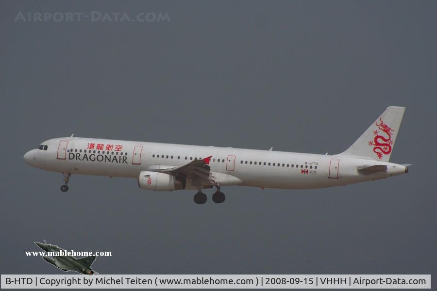 B-HTD, 1999 Airbus A321-231 C/N 0993, Dragonair