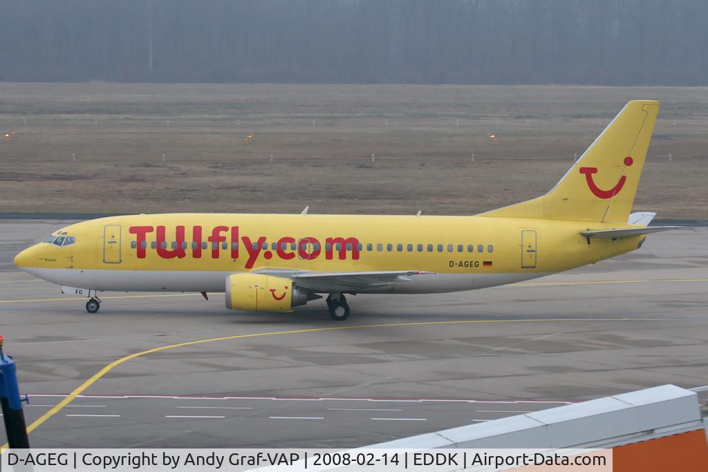 D-AGEG, 1988 Boeing 737-35B C/N 24237, Hapagfly 737-300