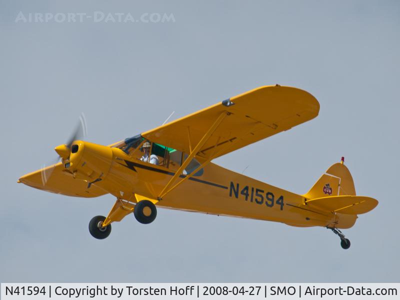 N41594, 1994 Piper PA-18-150 Super Cub C/N 1809113, N41594 departing on RWY 21