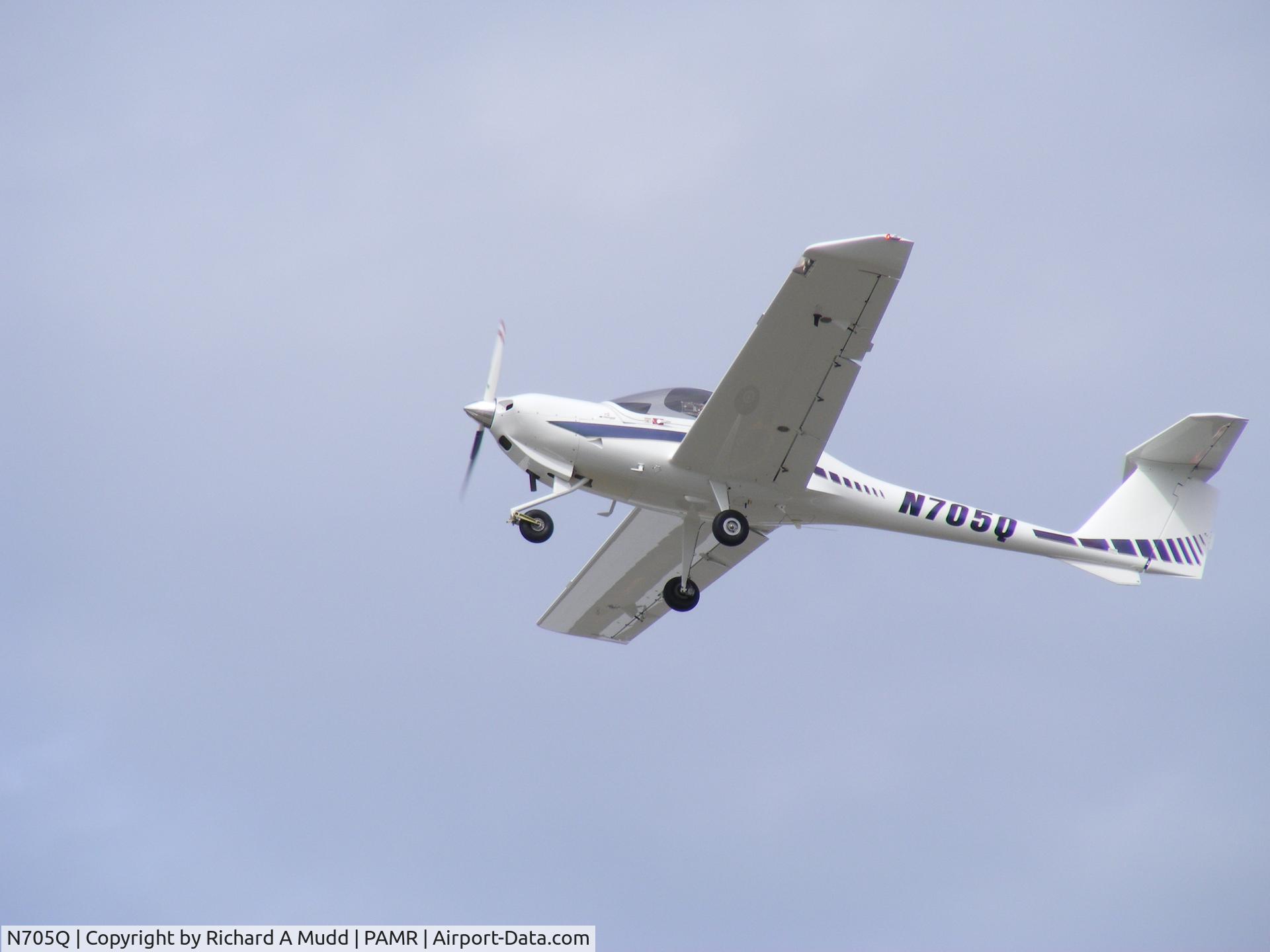 N705Q, 2005 Diamond DA-20C-1 Eclipse C/N C0335, Take off at Merrill