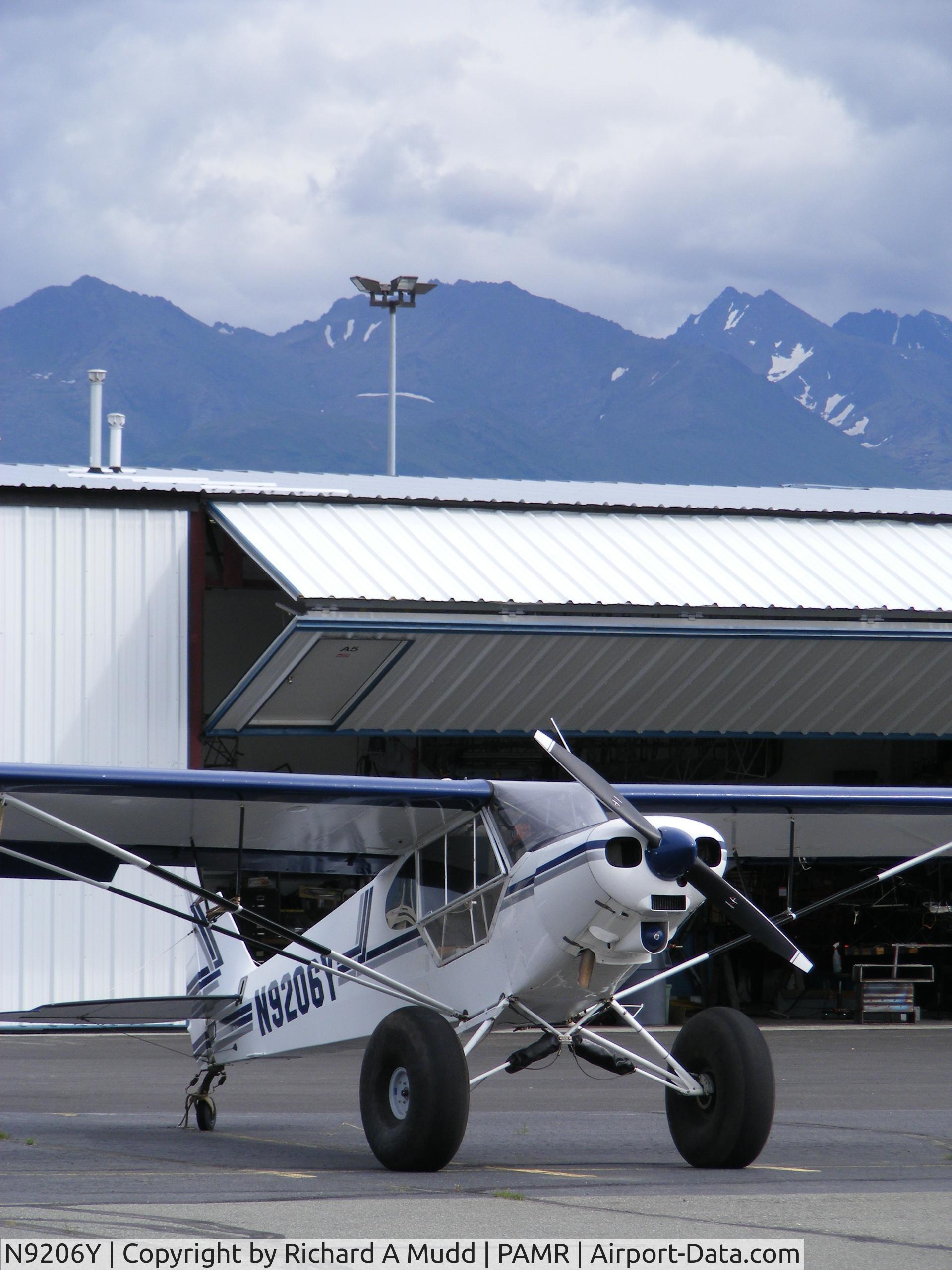 N9206Y, 1971 Piper PA-18-150 Super Cub C/N 18-8921, A Beautiful backdrop for a great plane