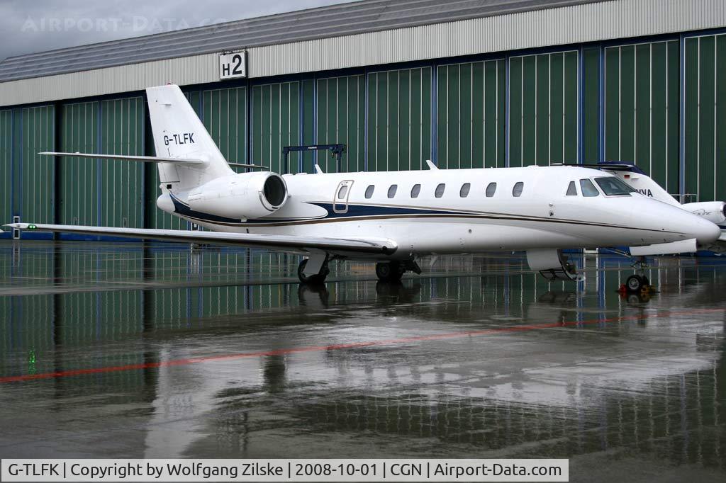 G-TLFK, 2008 Cessna 680 Citation Sovereign C/N 680-0213, visitor