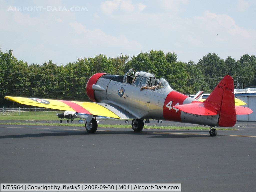 N75964, 1943 North American SNJ-4 Texan C/N 88-9830, N75964 NAA SNJ-4
