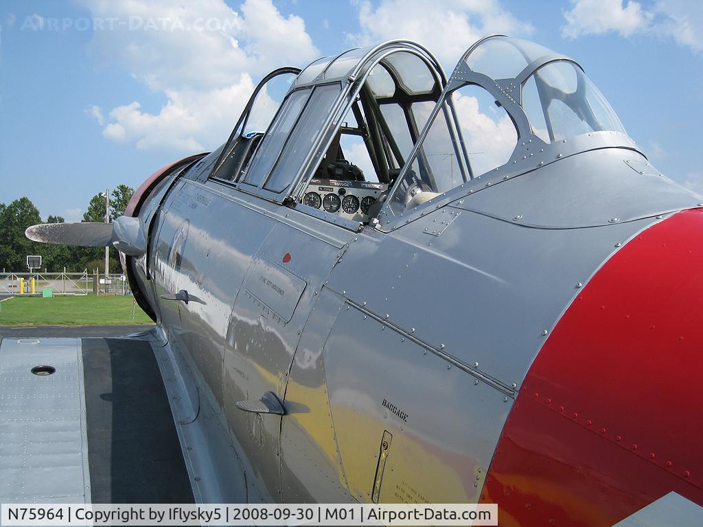 N75964, 1943 North American SNJ-4 Texan C/N 88-9830, N75964 NAA SNJ-4