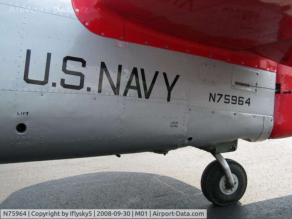 N75964, 1943 North American SNJ-4 Texan C/N 88-9830, N75964 NAA SNJ-4