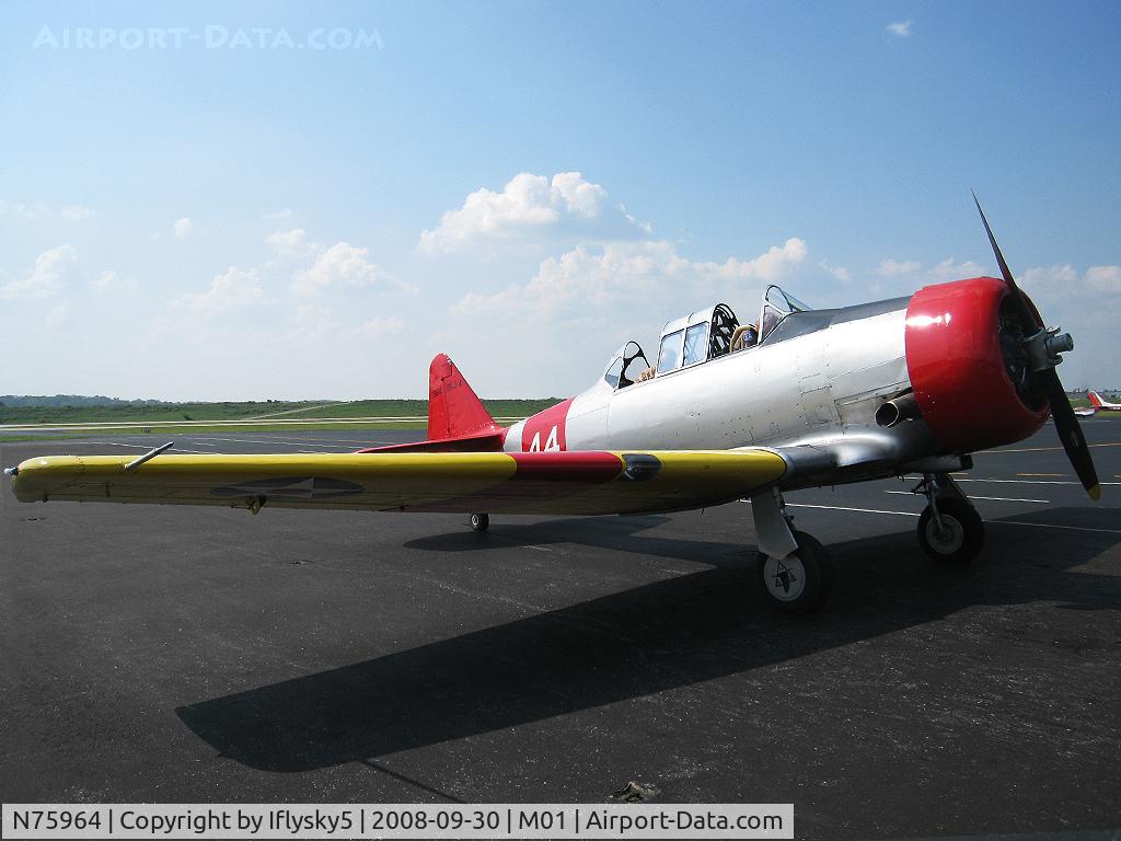 N75964, 1943 North American SNJ-4 Texan C/N 88-9830, N75964 NAA SNJ-4