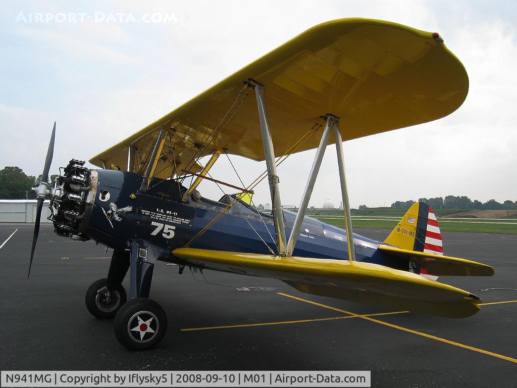 N941MG, 1941 Boeing A75N1(PT17) C/N 75-1901, N941MG A75N1 (PT-17)