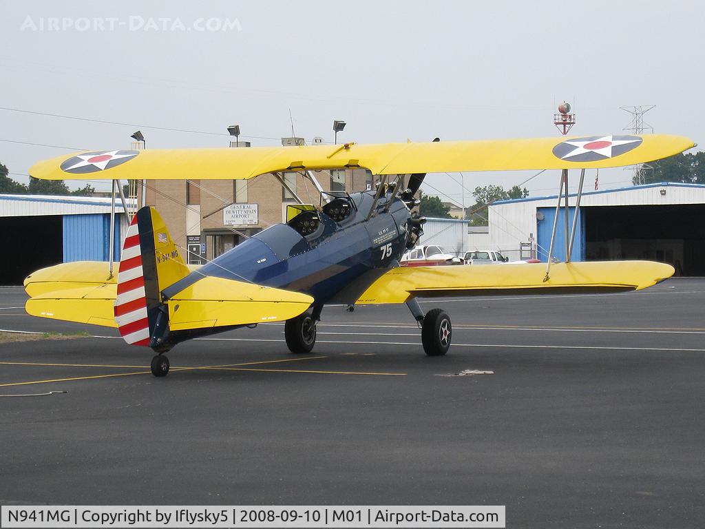 N941MG, 1941 Boeing A75N1(PT17) C/N 75-1901, N941MG A75N1 (PT-17)