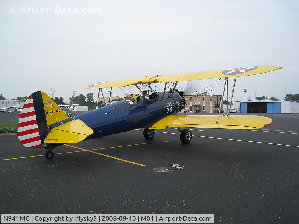 N941MG, 1941 Boeing A75N1(PT17) C/N 75-1901, N941MG A75N1 (PT-17)