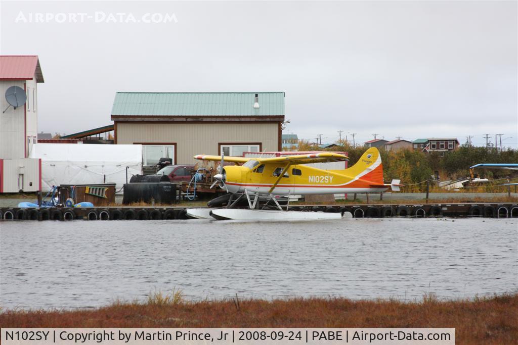 N102SY, 1959 De Havilland Canada DHC-2 Beaver MK.1 C/N 1367, Awaiting a flight on a low overcast day.