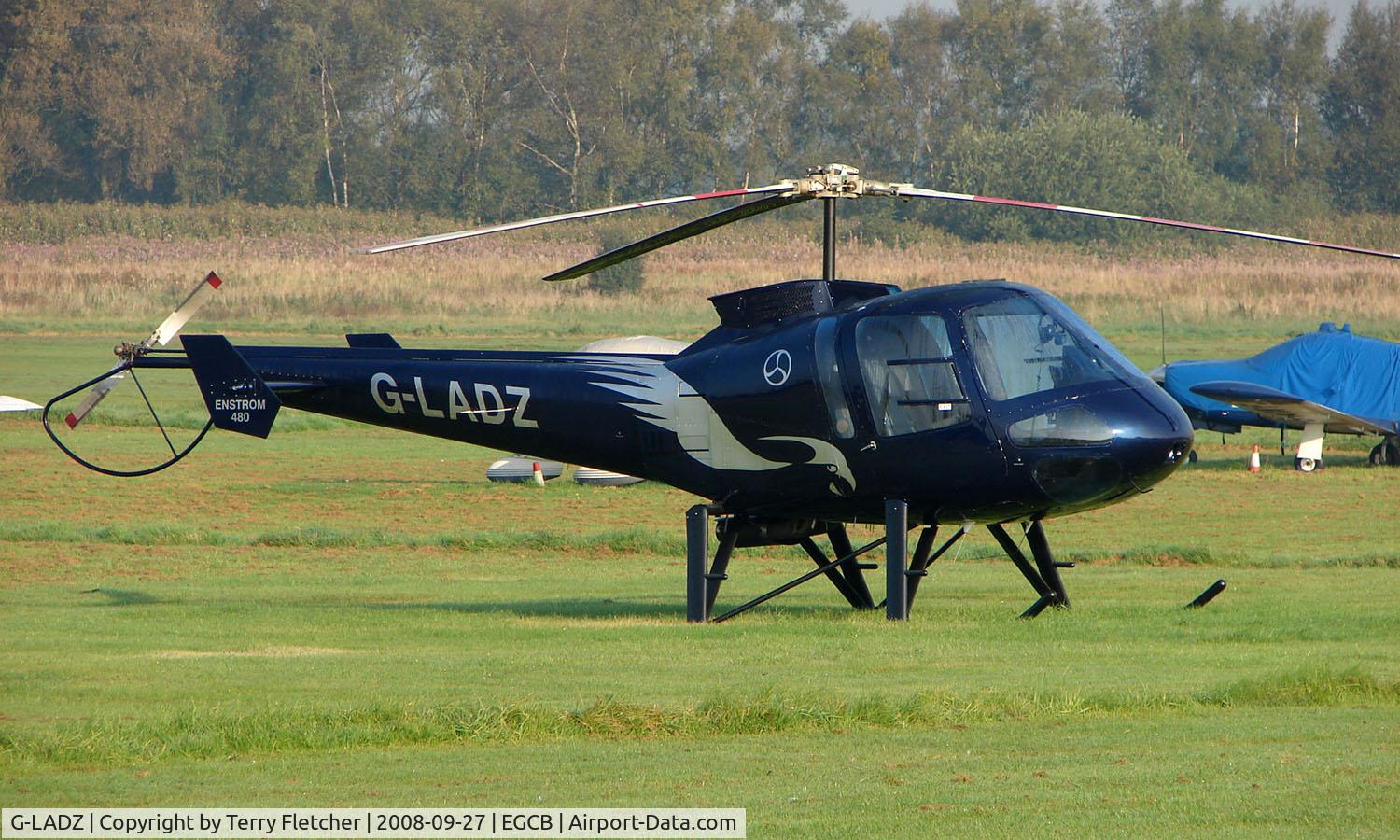 G-LADZ, 1993 Enstrom 480 C/N 5001, Enstrom 480 photographed at Manchester Barton Open Day in Sept 2008