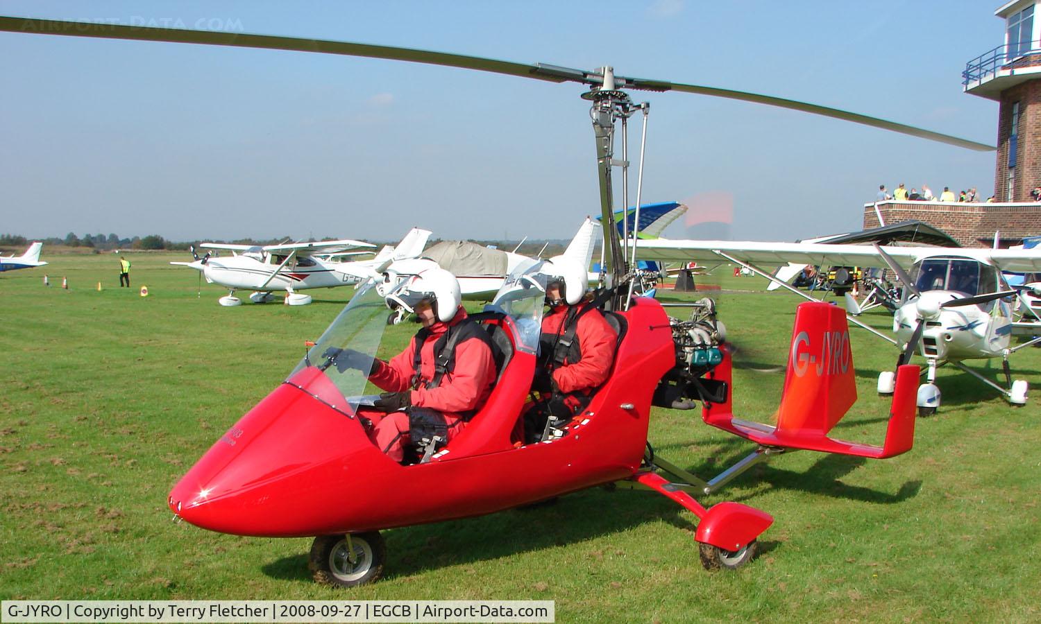 G-JYRO, 2006 Rotorsport UK MT-03 C/N RSUK/MT-03/006, Gyrocopter photographed at Manchester Barton Open Day in Sept 2008