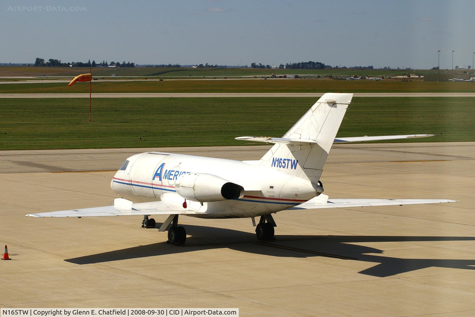 N165TW, 1966 Dassault Falcon (Mystere) 20C C/N 65, Ameristar on the Landmark Ramp