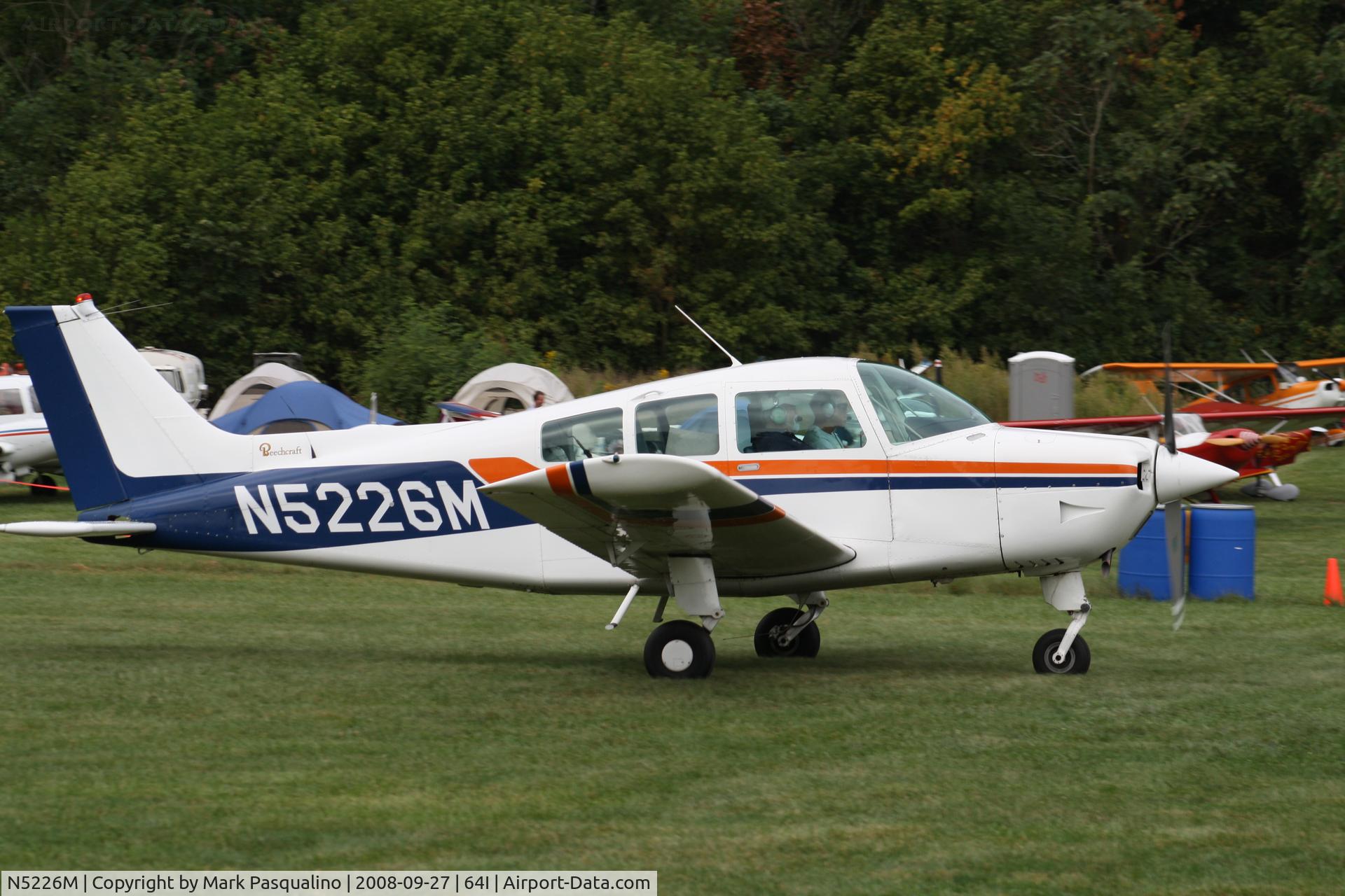 N5226M, 1978 Beech C23 Sundowner 180 C/N M-2014, Beech C23