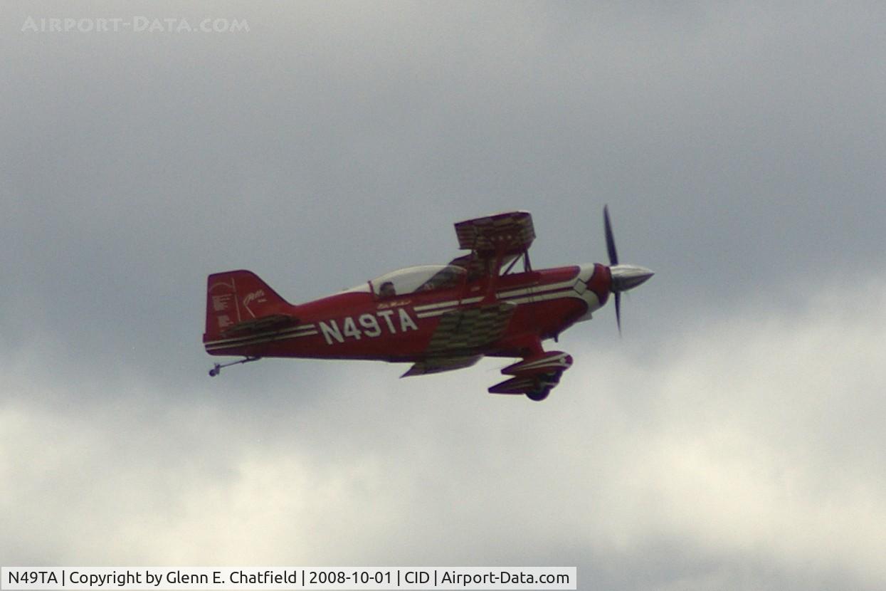 N49TA, 2003 Aviat Pitts S-2C Special C/N 6049, Taking off Runway 31