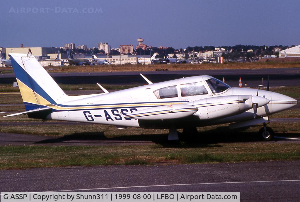 G-ASSP, 1964 Piper PA-30 Twin Comanche Twin Comanche C/N 30-458, Parked at the old Light Aviation area