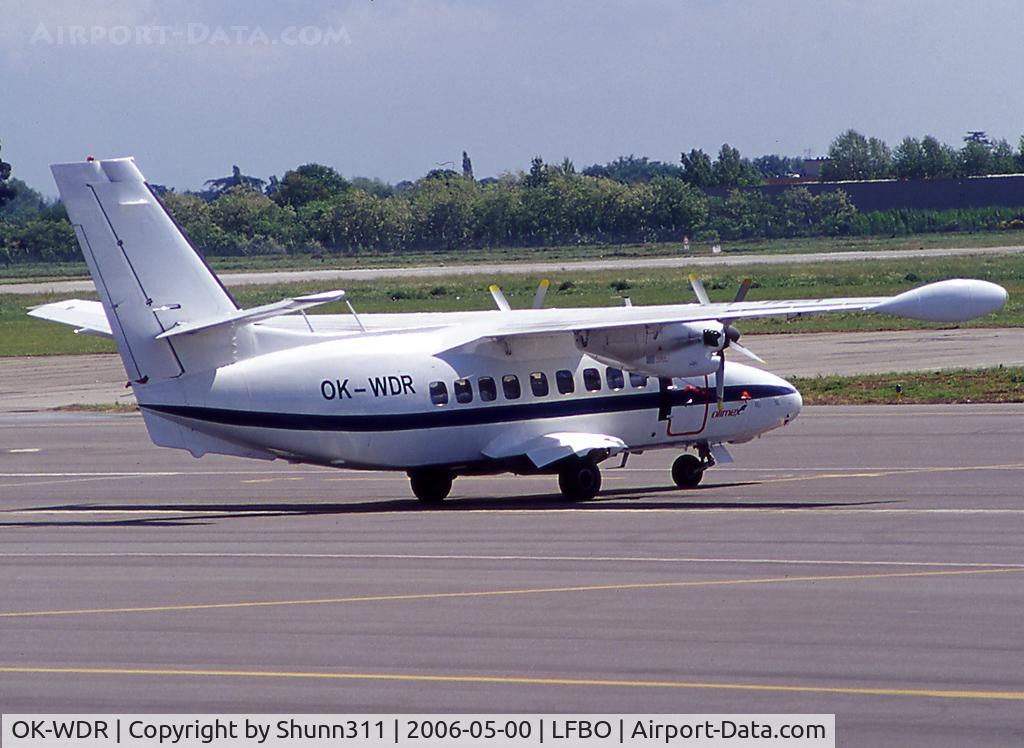 OK-WDR, 1991 Let L-410UVP-E Turbolet C/N 912607, Parked at the General Aviation area... Used by Olimex by the past and few time later the company was been liquidated...