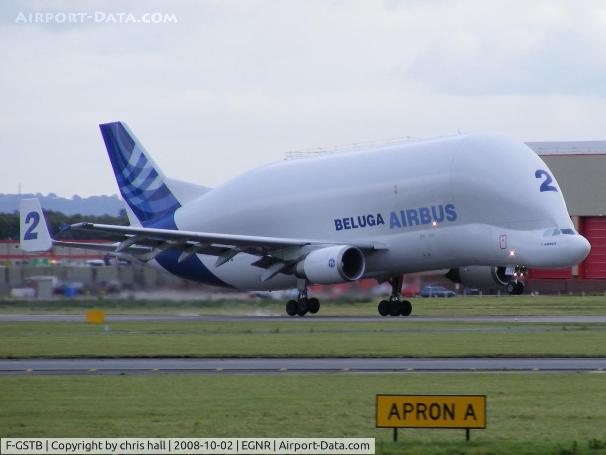 F-GSTB, 1996 Airbus A300B4-608ST Super Transporter C/N 751, Airbus Industries
