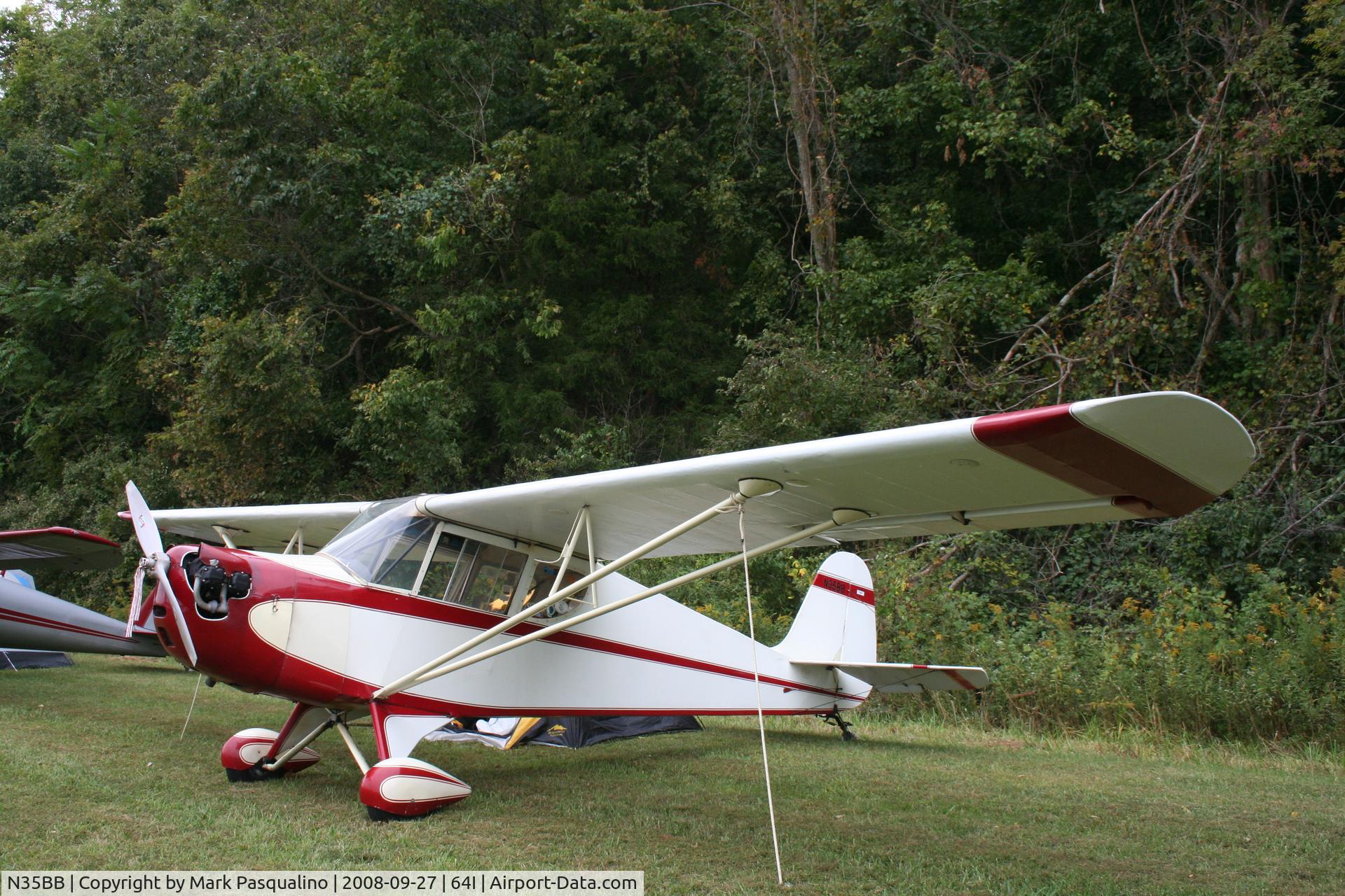 N35BB, 1944 Aeronca 0-58B Grasshopper C/N 058B-9383, Aeronca O-58B