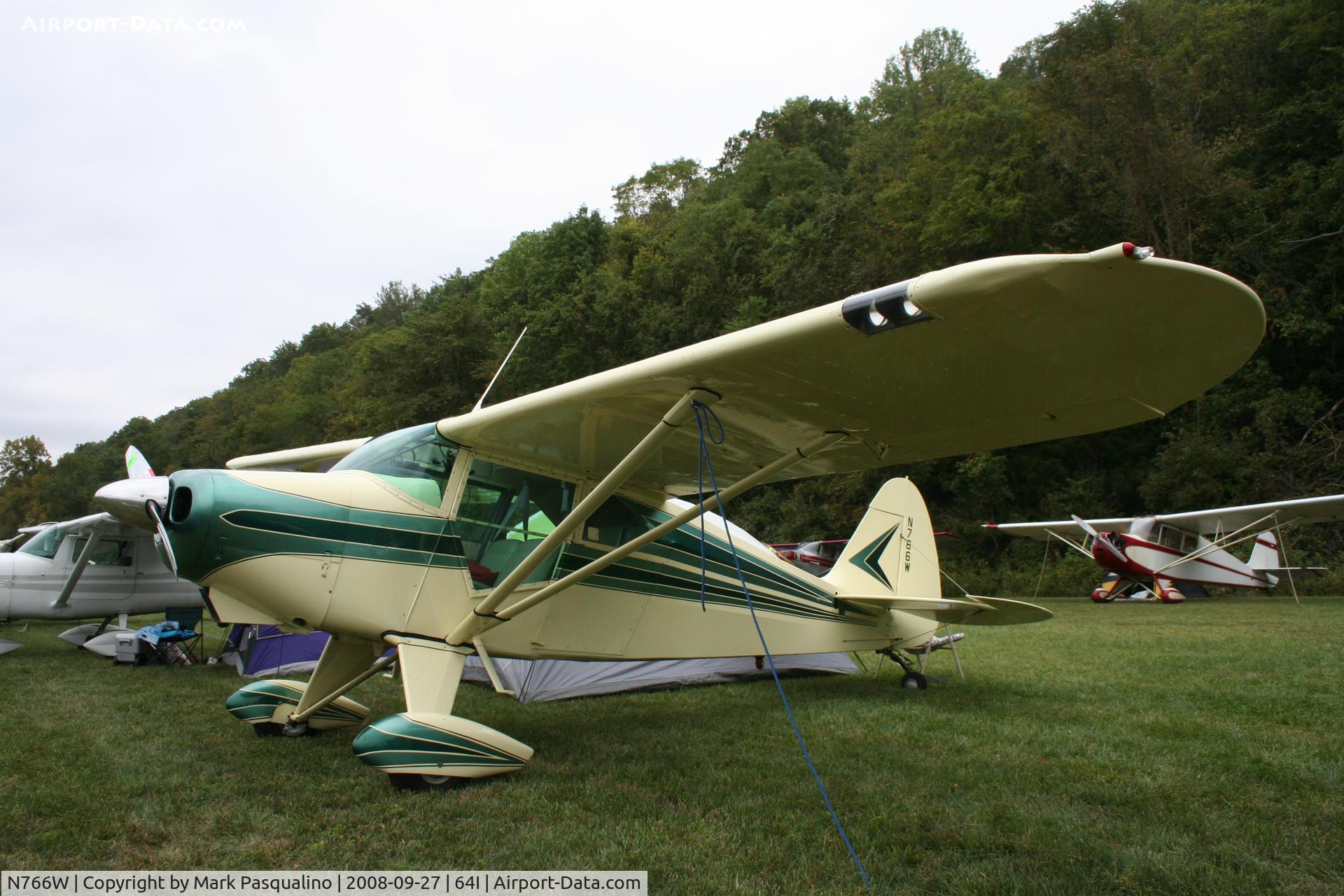 N766W, 1960 Piper PA-22-150 C/N 22-7295, Piper PA-22-150