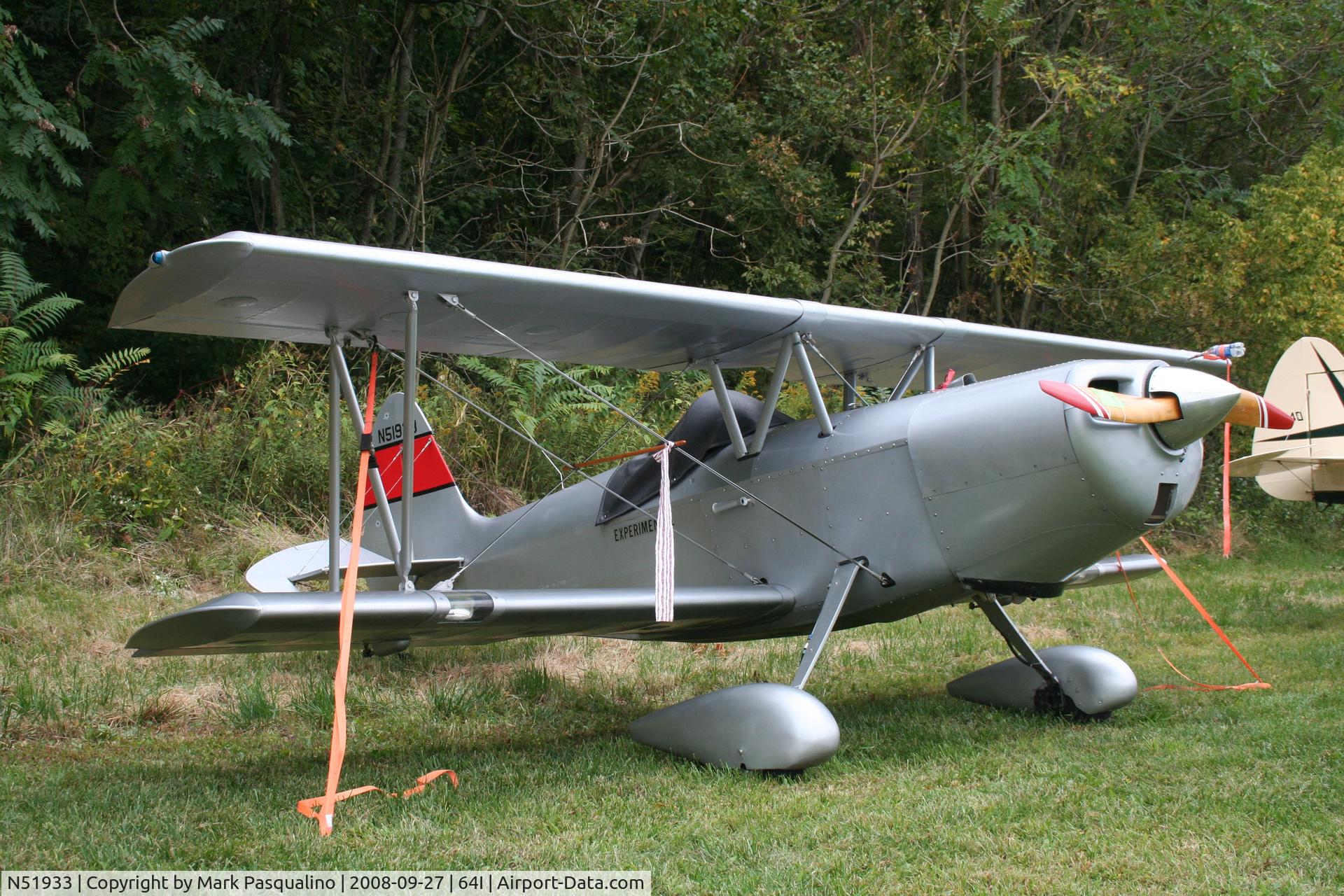 N51933, 1981 EAA Biplane Model P-2 C/N 31852, EAA Biplane P 2