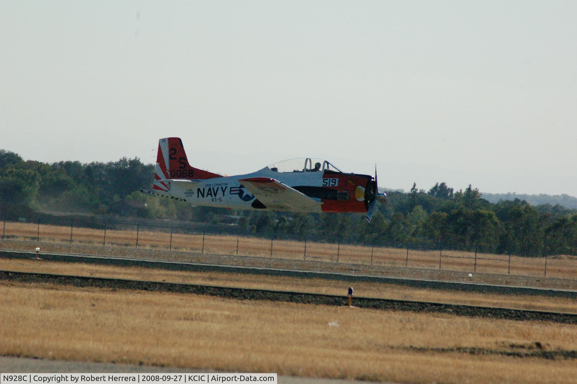N928C, 1956 North American T-28C Trojan C/N 226-16, Chico Airfest 2008