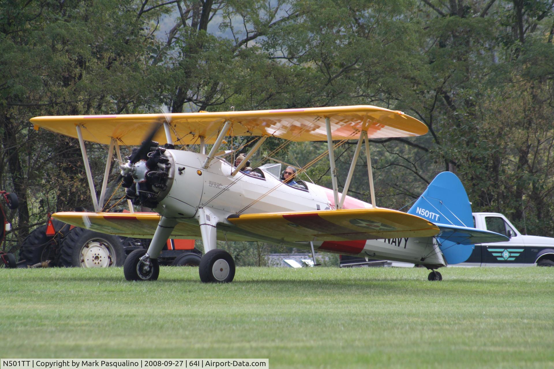 N501TT, 1940 Boeing A75N1(PT17) C/N 75-500, Stearman