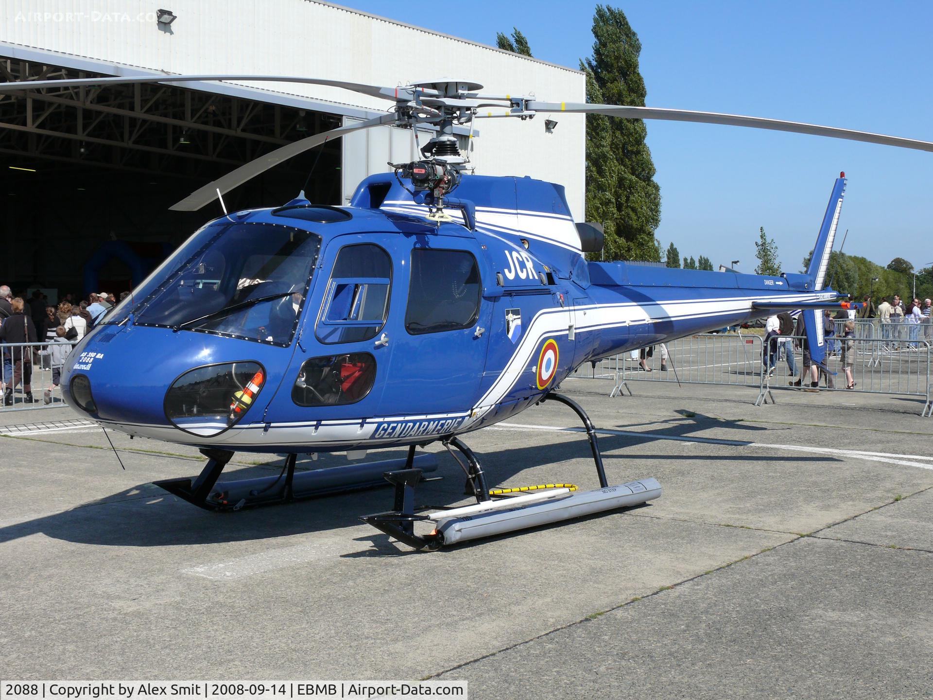2088, Aérospatiale AS-350BA Ecureuil C/N 2088, Aerospatiale AS350BA Ecureuil 2088/JCR Gendarmerie