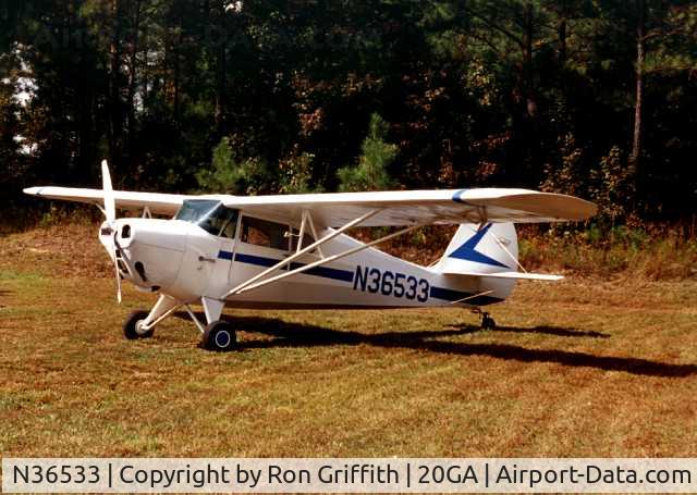 N36533, 1941 Aeronca 65-CA Super Chief C/N C16291, 65CA Super Chief