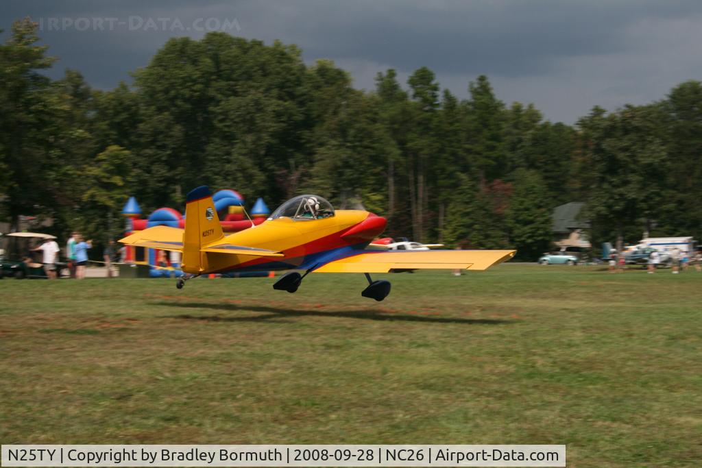 N25TY, 1998 Vans RV-4 C/N 7001, Taken during the 2008 Long Island Airpark Fly-In.