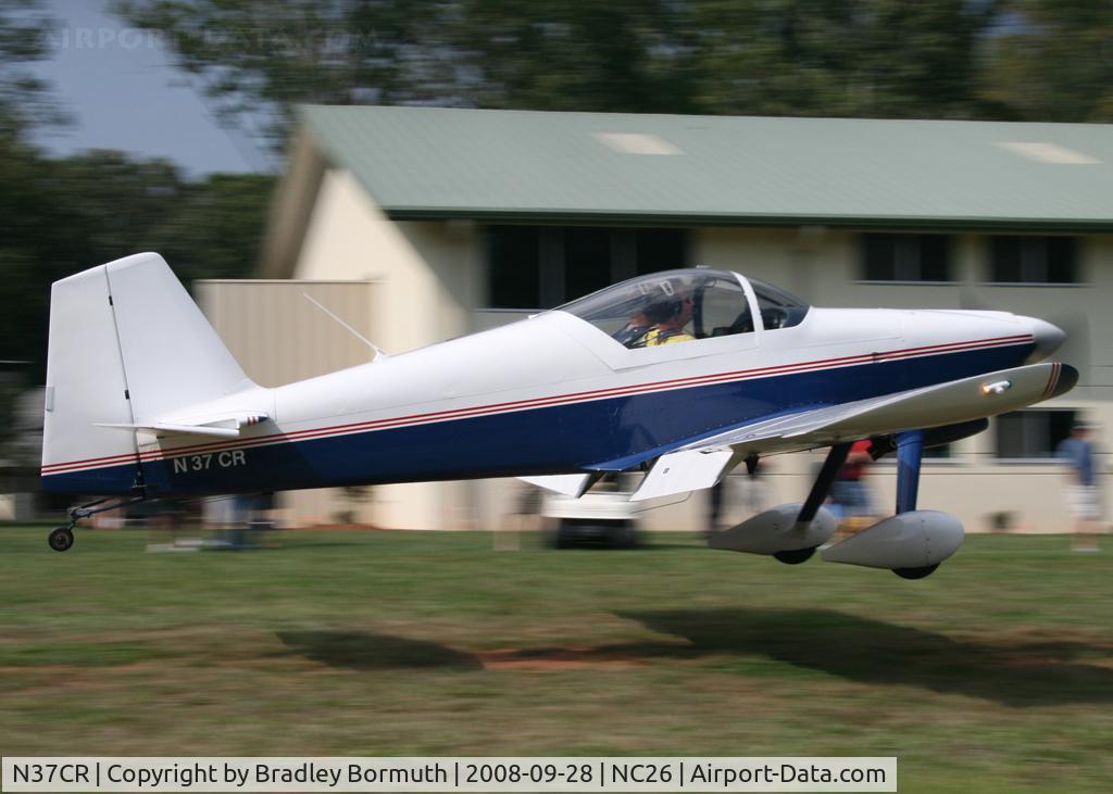 N37CR, Vans RV-6 C/N 20108, Taken during the 2008 Long Island Airpark Fly-In.