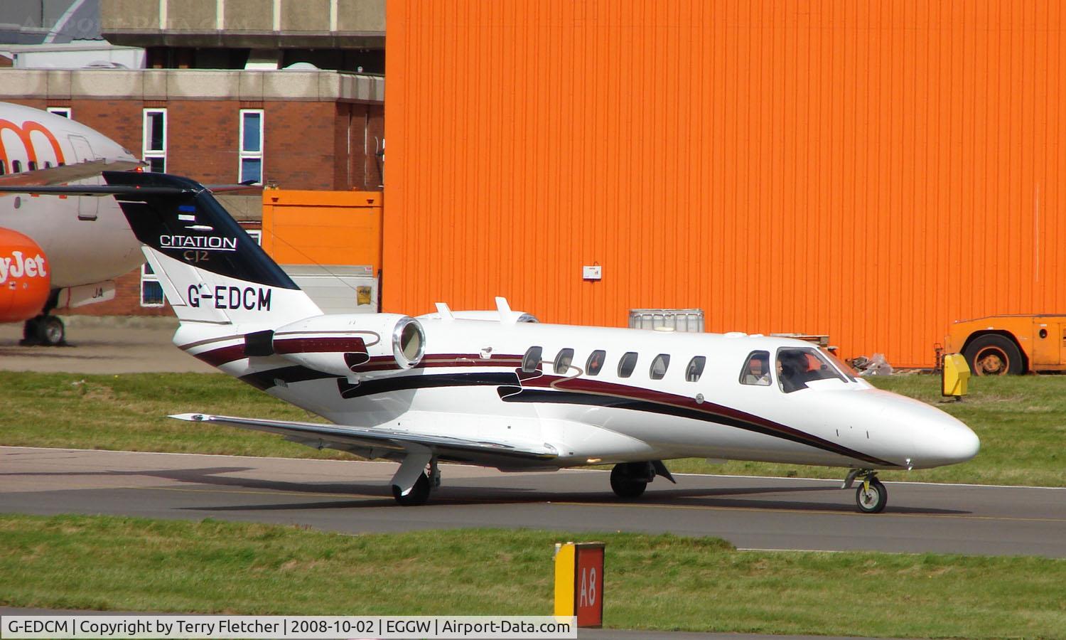 G-EDCM, 2004 Cessna 525A CitationJet CJ2 C/N 525A-0213, Cit 525 at Luton