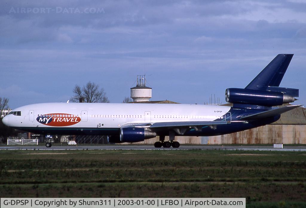 G-DPSP, 1979 McDonnell Douglas DC-10-10 C/N 46646, Ready to take off rwy 32R
