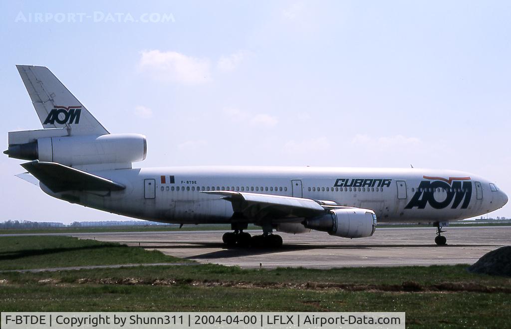 F-BTDE, 1973 Douglas DC-10-30 C/N 46853, Stored with 'Cubana' titles...