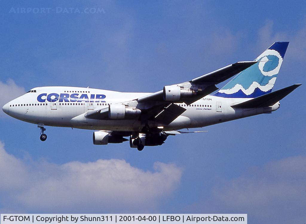 F-GTOM, 1976 Boeing 747SP-44 C/N 21253, Landing rwy 32L