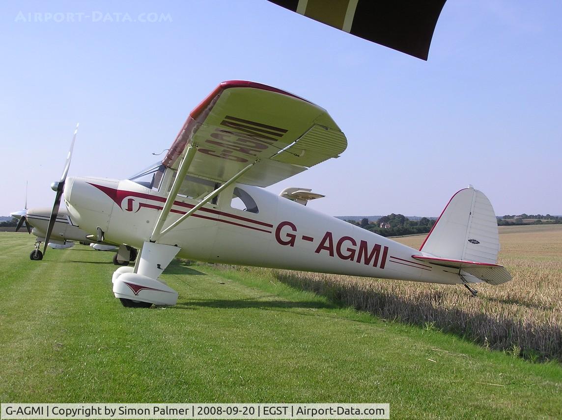 G-AGMI, 1941 Luscombe 8E Silvaire C/N 1569, Silvaire at Elmsett fly-in
